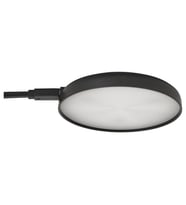 LED'li Spot Lamba, Siyah, 6x1 cm