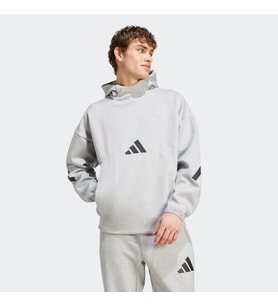 adidas JE3070 M Z.N.E. HD Erkek Sweatshirt (Gri)