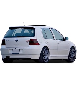 Volkswagen Golf 4 (1997-2003) Arka Tampon Eki - Difüzör (Plastik)