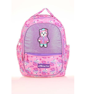 Kaukko Kids Sırt Çantası Rubber Cat L5153 (Pembe)