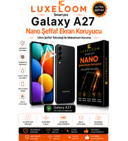 Luxeloom Smart Pro Galaxy A27 Nano Şeffaf Ekran Koruyucu