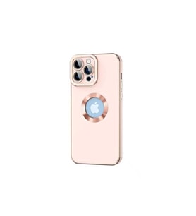 Apple iPhone 14 Pro Uyumlu Kılıf Zore Kongo Kapak (Rose Gold Altın)