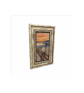 Çığlık (Edvard Munch, 1893) Baskılı Taş Tablo 20x30