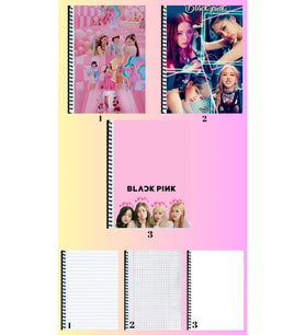 A4 defter 3 adet çizgili + kareli + çizgisiz büyük boy 21*29 cm süper set