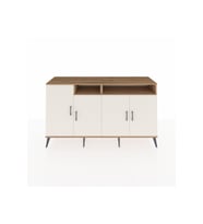 Kronos Konsol 6 Raflı 4 Kapaklı 176x59x99 Çam-Aytaşı/Çam