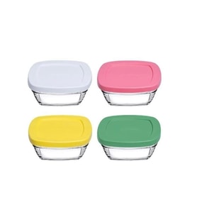 Paşabahçe 96840 8'li Pudding-Kahvaltılık Saklama Kabı  (Şeffaf)