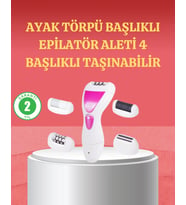 Mulvxkrg Krg02 4 Başlıklı Kablosuz Şarjlı Epilasyon Cihazı (Mulvix)