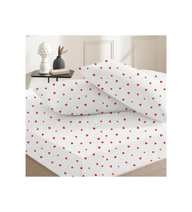 %100 Pamuklu Tek Kişilik Lastikli Çarşaf 120x200+30 50x70 Yastık Kılıfı ( 1 Adet )