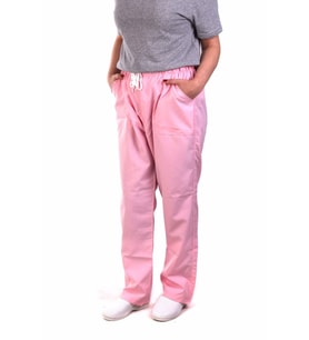 ESER - Alpaka Pantolon - Beli Lastikli - Pembe