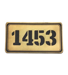 1453 Deri PEÇ- Arma - Patch (Taba)