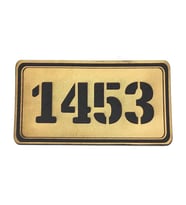 1453 Deri PEÇ- Arma - Patch (Taba)