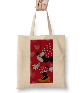 Minnie Mouse 07 Bez Çanta Uzun Saplı