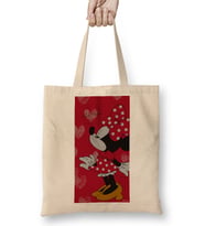 Minnie Mouse 07 Bez Çanta Uzun Saplı