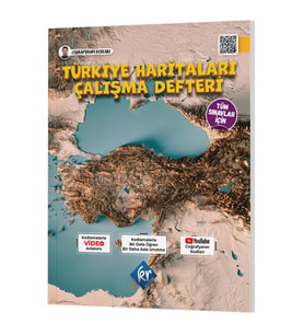Kr Akademi Yayınları Coğrafyanın Kodları Türkiye Haritaları Çalışma Defteri (Tüm Sınavlar İçin)