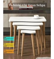 Helsinki 4'lü Zigon Sehpa