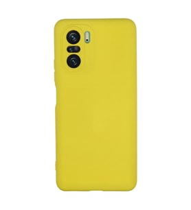 Xiaomi Poco F3 Kılıf Nano İçi Kadife Silikon - Sarı