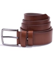 Dagoster DMK26-355 Kahve 4 cm Suni Deri Erkek Kemer