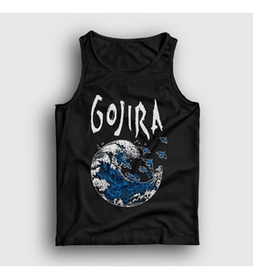 Presmono Unisex Siyah Kanagawa Wave Gojira Atlet 292590tt