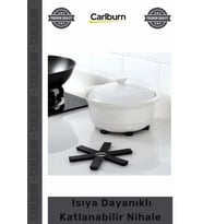 #Nihale Isıya Dayanıklı Mutfak Tezgah Koruyucu Pratik Şık Modern Plastik Katlanabilir Nihale