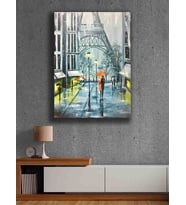 Koç stüdyo Modern tasarım kanvas tablo 50x70 (Çok Renkli)