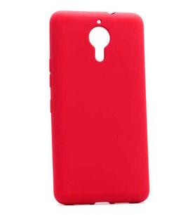 General Mobile 5 Plus Uyumlu Kılıf Zore Premier Silikon Kapak (Kırmızı)