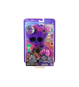 Polly Pocket Monster High Temalı Kompakt Set HVV58 Lisanslı Ürün