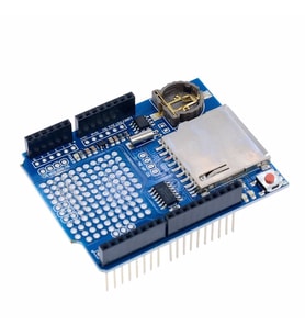 Arduino SD Kart DS1307 RTC Saat Data Kayıt Logger Shield