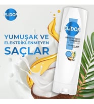 Elidor Hindistan Cevizi Yumuşaklığı Saç Kremi 350 Ml (4 Paketi)