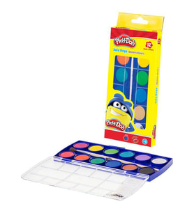 Play-Doh Sulu Boya 12 Renk 23 mm Çap 