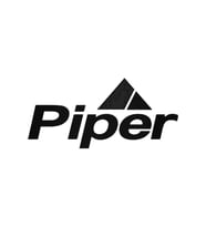 Piper Amblem Havacılık Oto Sticker Siyah 20 Cm