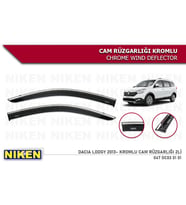 DACIA LODGY 2017 2018 2019 MODEL NIKEN KROMLU CAM RÜZGARLIĞI
