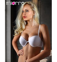 Push-Up Dolgulu Önden Açılabilir Sütyen (Siyah)