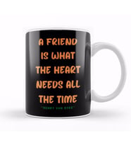 Friendship Quotes DAY ideas LOVE gift Henry Van Dyke Kupa Bardak Porselen