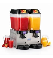 Remta 20+20 Litre Çiftli Şerbet Soğutucu Gri - ST12