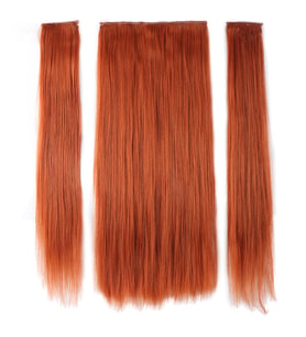 Mulvxprk  Prk02 Fiber Sentetik Düz Yarım Ay + 2 Yan Çıt Çıt - Bakır (Mulvix)