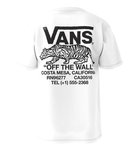 Vans Sneaky Erkek Tişört VN000M3YWHT1 (Beyaz)