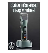Mey İthalat® Tıraş Makinesi Uzun Pil Ömrü Şarjlı Günlük Tıraş Makinesi