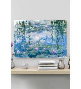 (pster20353) Water Lilies - Nilüferler - Claude Monet Sanatsal Poster 30 x 40