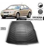 Volkswagen Bora Bagaj Havuzu 1999 Sonrası Havuzlu Bagaj Paspası