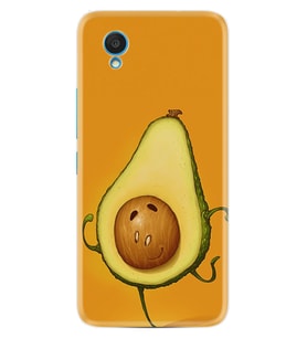 Alcatel 1 2022 Kılıf Resimli Desenli Silikon Platinium Series Dance Avokado 1878