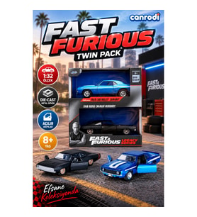 253202013 Fast Furious Twin Pack 1:32