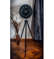 Black Prime Gold Rakamlı Tripod Ayaklı Saat (Standart)
