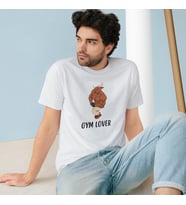 Unisex Tişört 0816 (Beyaz)