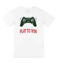 Kırmızı Play To Win  Tişört