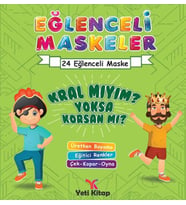 Eğlenceli maskeler kral mıyım yoksa korsan mı?