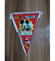Ervali Store Mickey Mouse Iyiki Doğdun Yazılı Flama