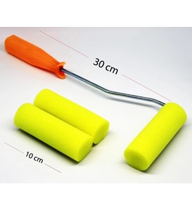 Sarı Sünger Rulo Seti 10 Cm