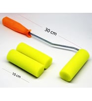 Sarı Sünger Rulo Seti 10 Cm