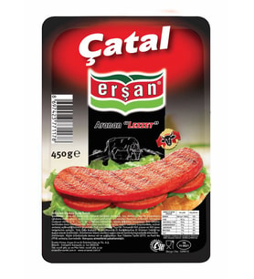 Erşan Dana Çatal Sucuk 450 Gr