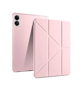Newface Xiaomi Redmi Pad Pro 12.1 Kılıf Kalemlikli Mars Tablet Kılıfı - Rose Gold